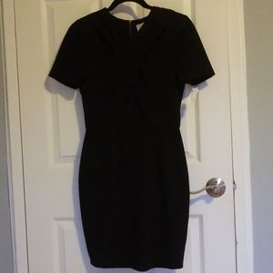 A.L.C Cross Front Bodi Con Mini Dress.